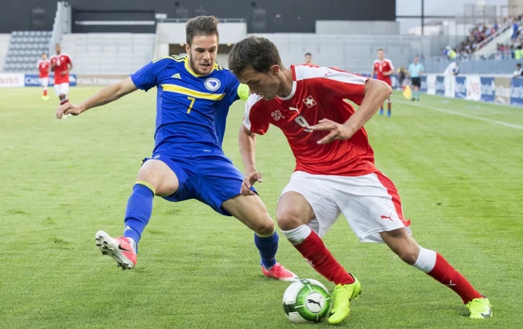 Kerim Memija u dresu mlade reprezentacije BiH
