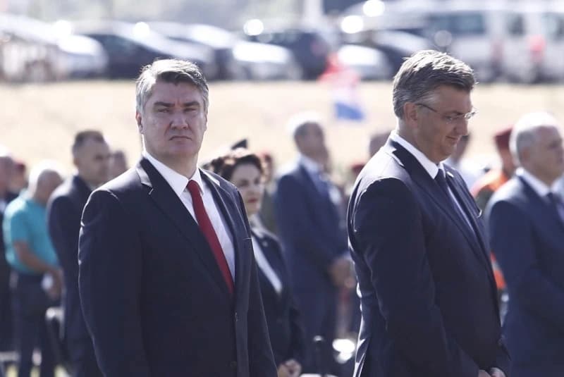 Zoran Milanović i Andrej Plenković