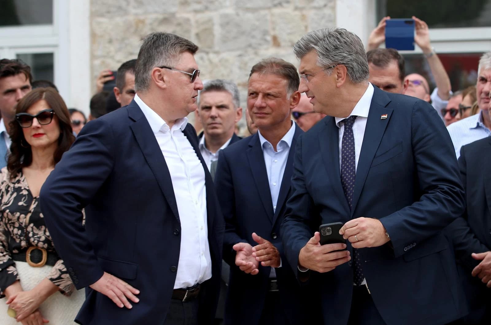Zoran Milanović i Andrej Plenković