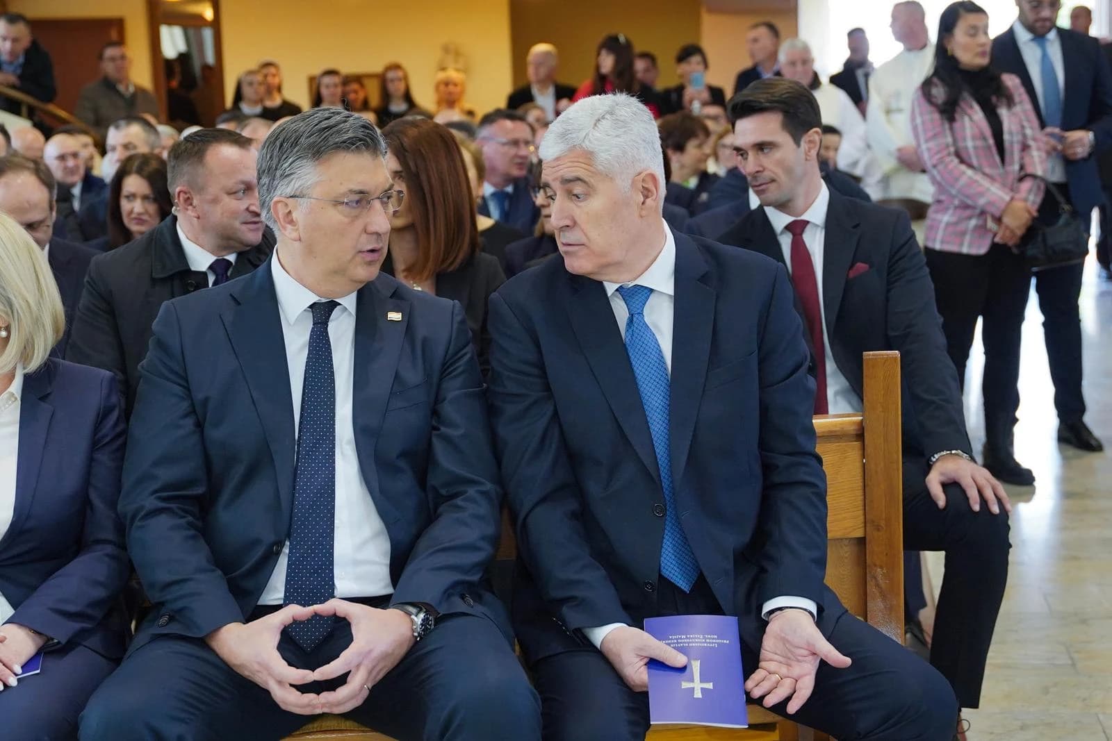 Andrej Plenković i Dragan Čović