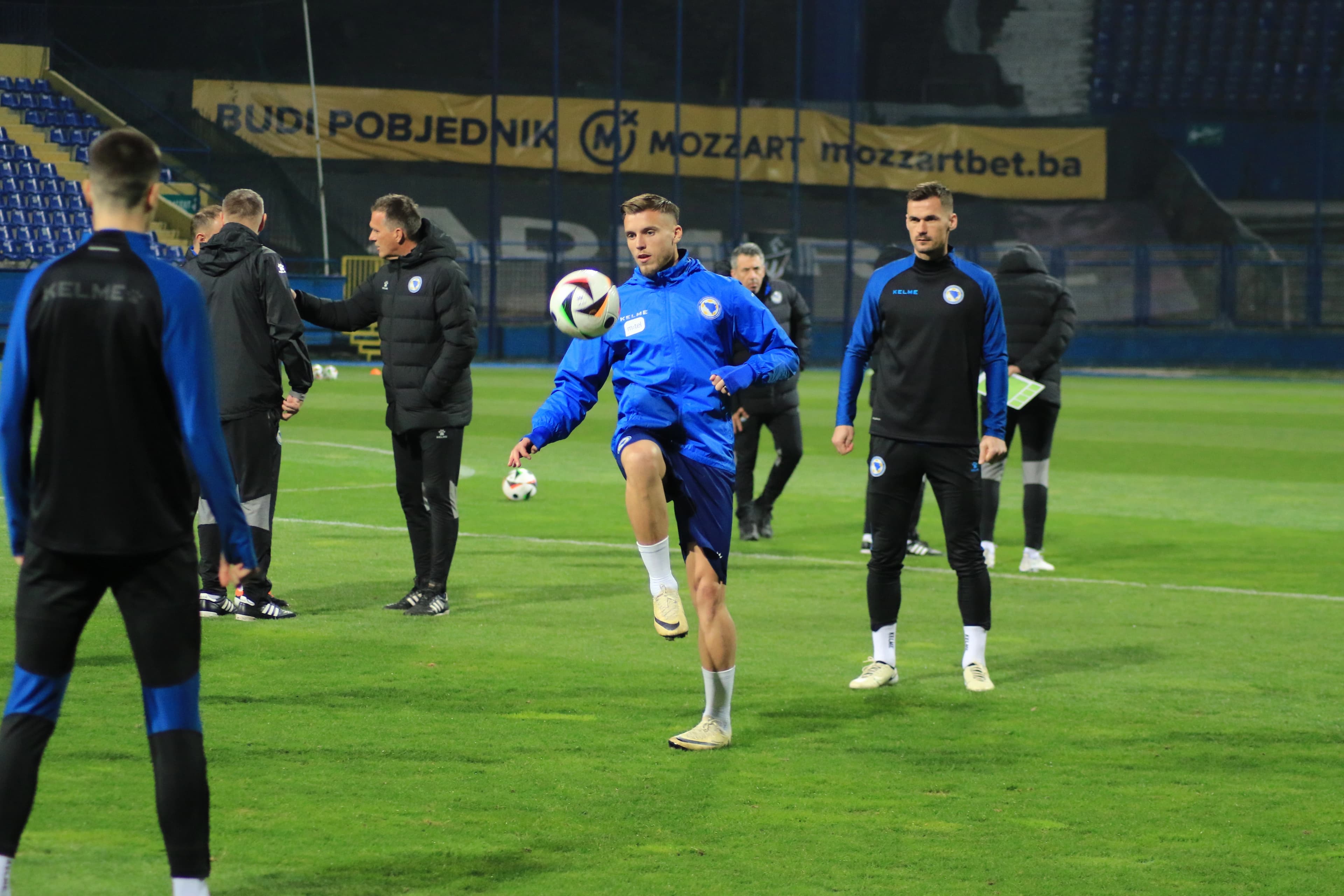 Trening reprezentacije BiH