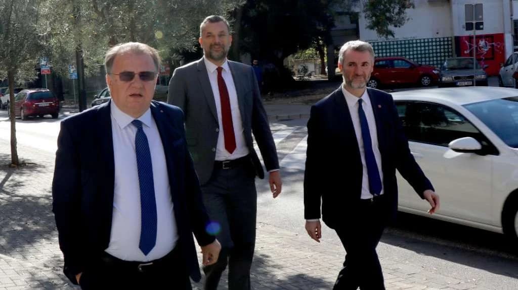 Predsjednici stranaka "Trojke"