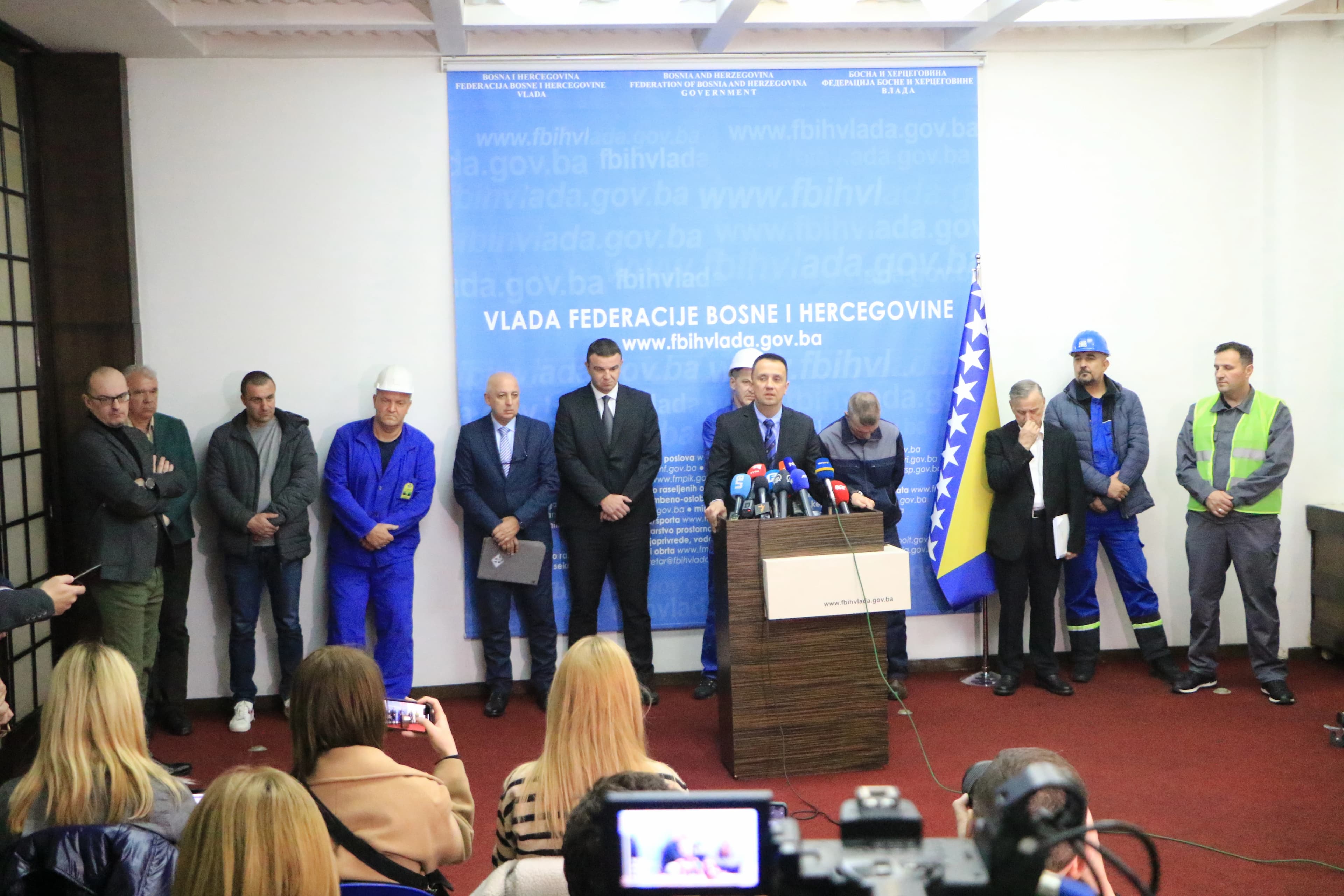 Press Vlada FBiH i Rudari