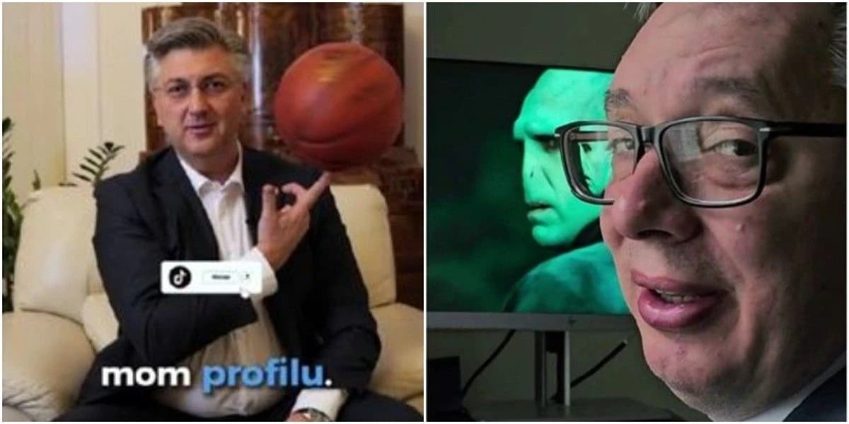 Andrej Plenković i Aleksandar Vučić
