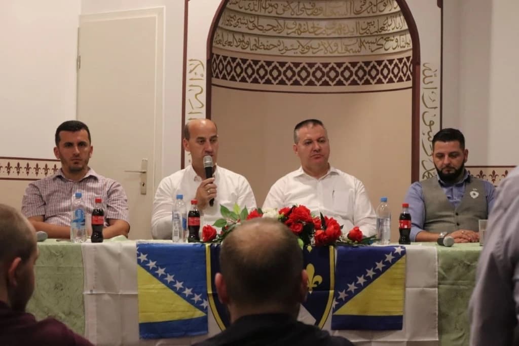 Ramiz Salkić, tribina, Minhen