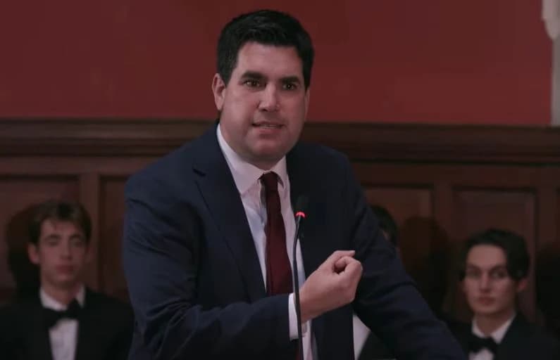 FOTO: Screenshot / OxfordUnion / Richard Burgon