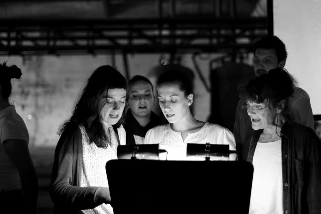 Performans je nastao prema ideji i inicijativi dramaturginje Dubravke Zrnčić- Kulenović
