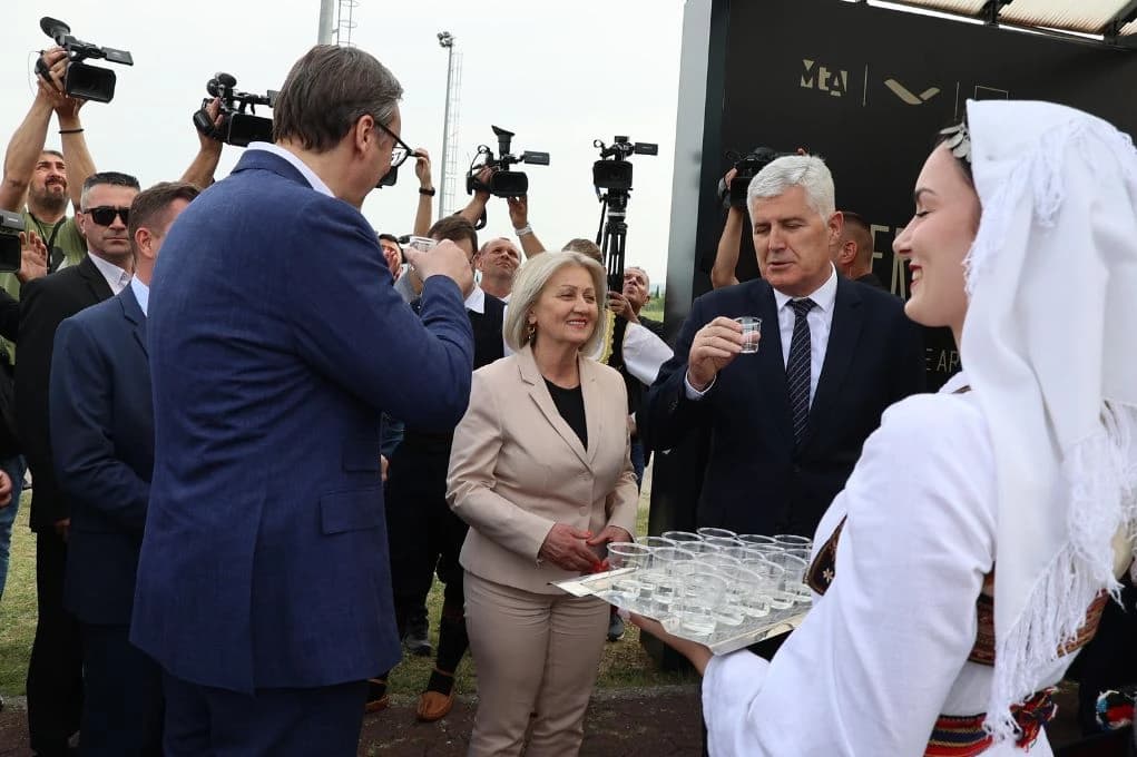 Dragan Čović i Borjana Krišto dočekali Aleksandra Vučića