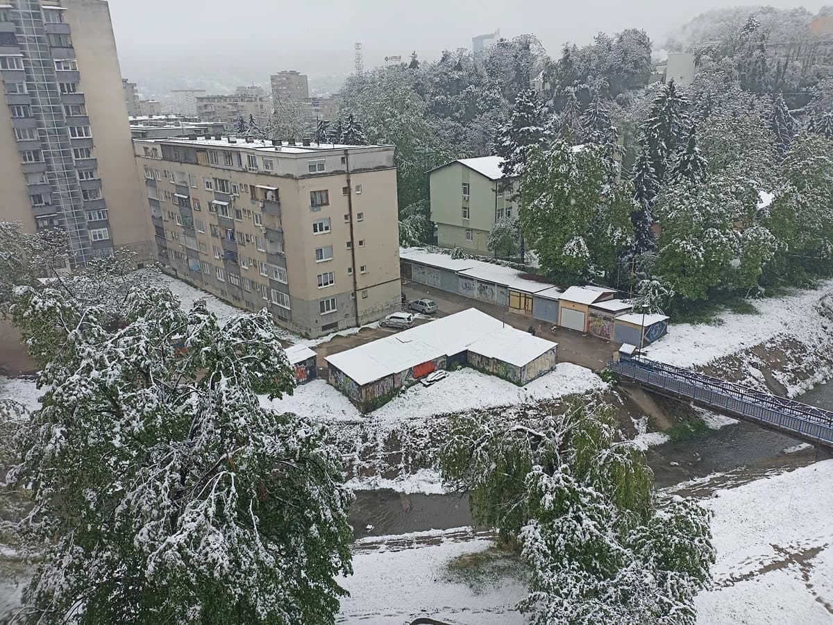 Snijeg u Tuzli
