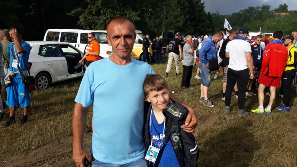 Vehid Dedić sa sinom Sakibom