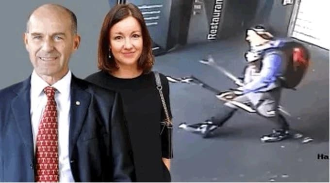 Karl-Erivan Haub i njegova ljubavnica Veronika Ermilova