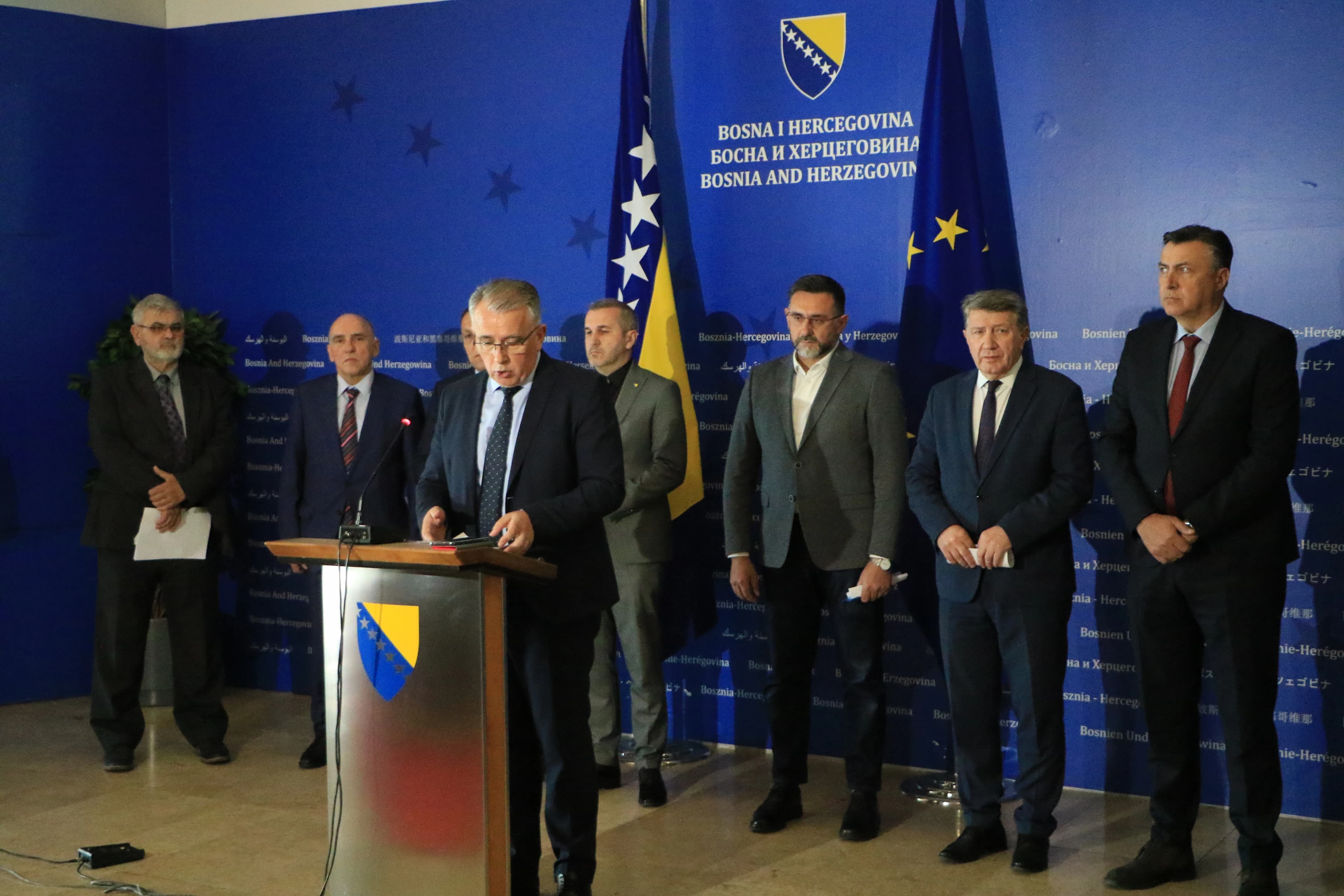 Press konferencija Kluba zastupnika SDA u Zastupničkom domu PSBiH