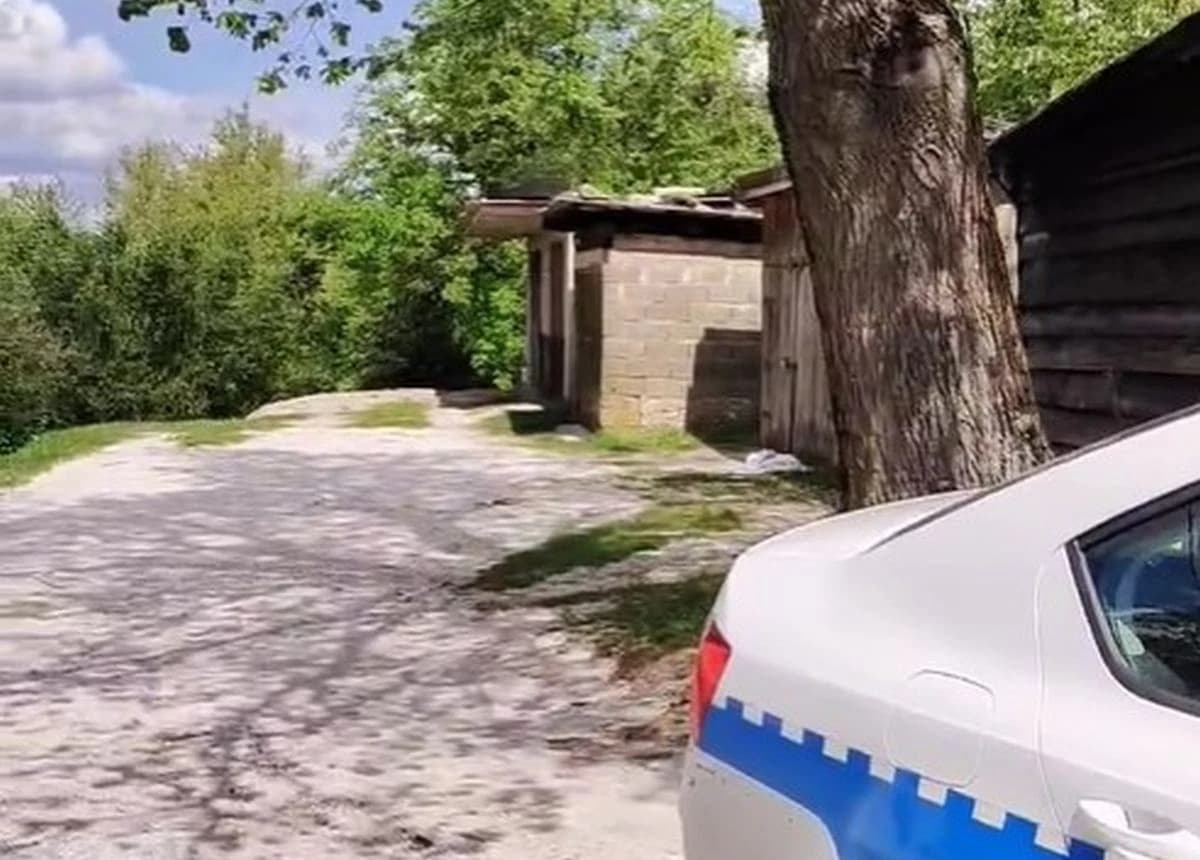 Mjesto gdje je pronađeno tijelo muškarca