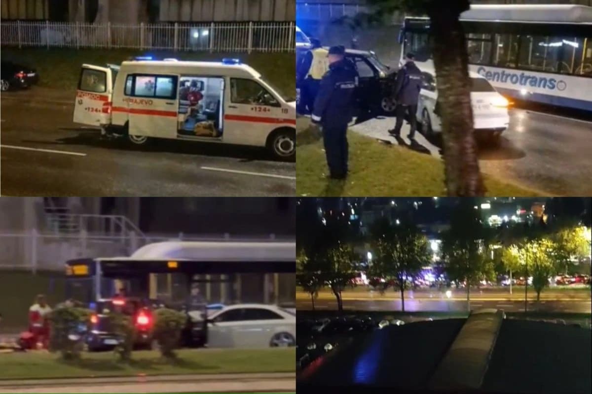 Saobraćajna nesreća desila se na glavnoj cesti u Sarajevu