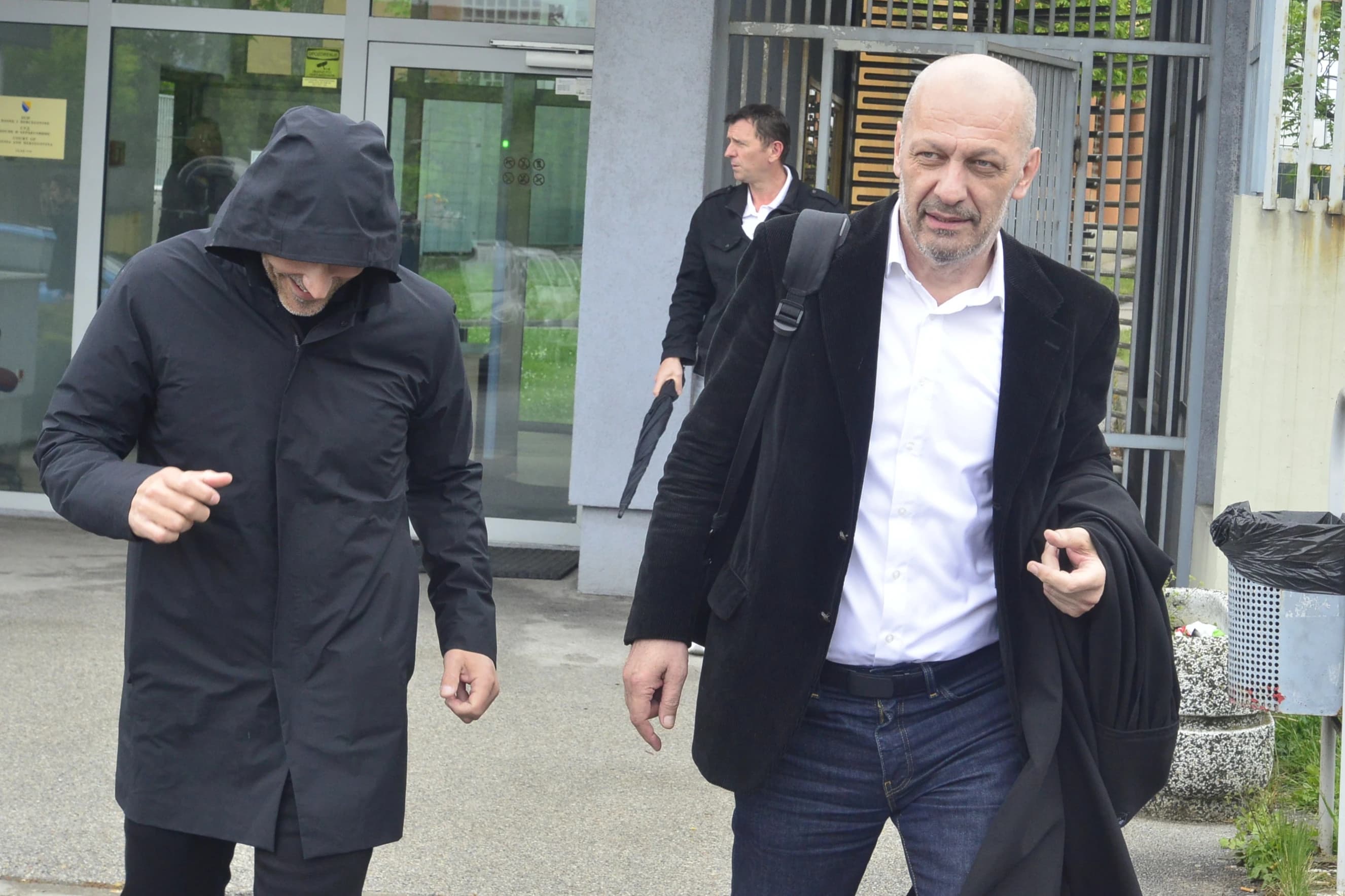 Ermin Alamerović i advokat Jasmir Muratović