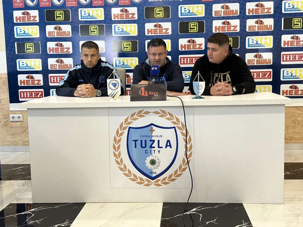 Sa pressice Tuzla Cityja