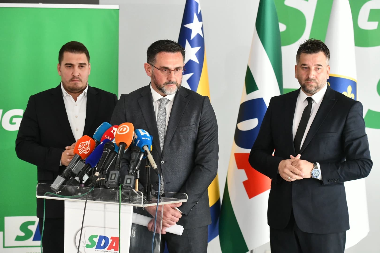 Haris Zahiragić, Edin Ramić i Eldar Čomor