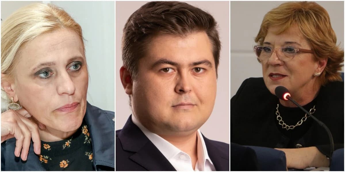 Alma Kratina, Haris Silajdžić i Amra Junuzović-Kaljić