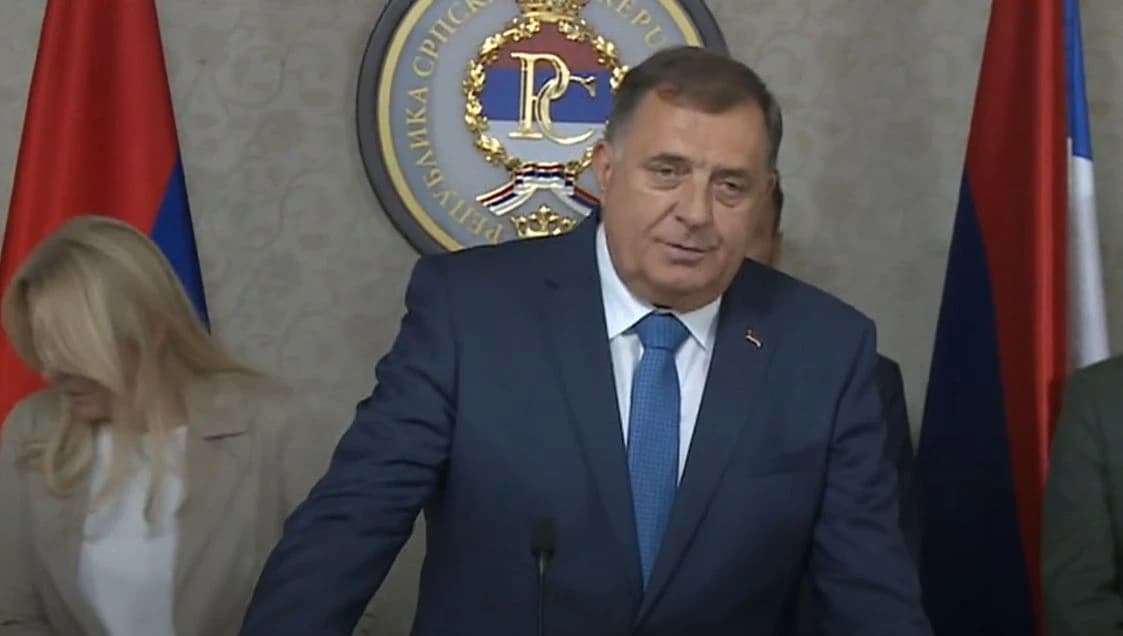Milorad Dodik na press konferenciji