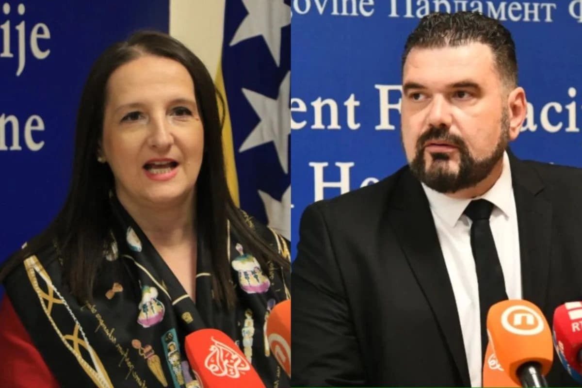 Jasmina Bišćević Tokić i Mahir Mešalić