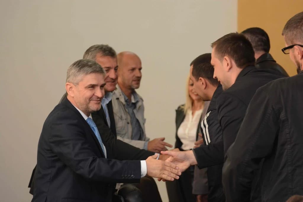 Salko Bukvarević i borci 