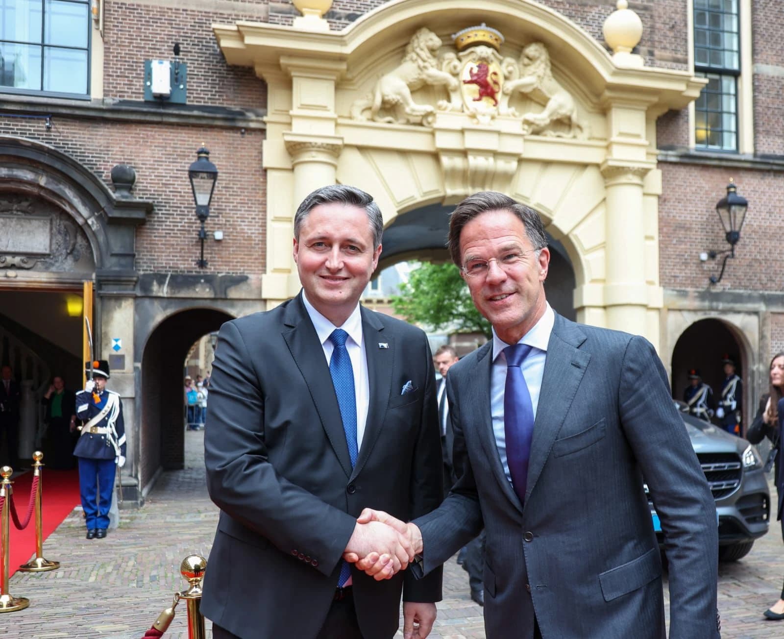 Denis Bećirović i Mark Rutte