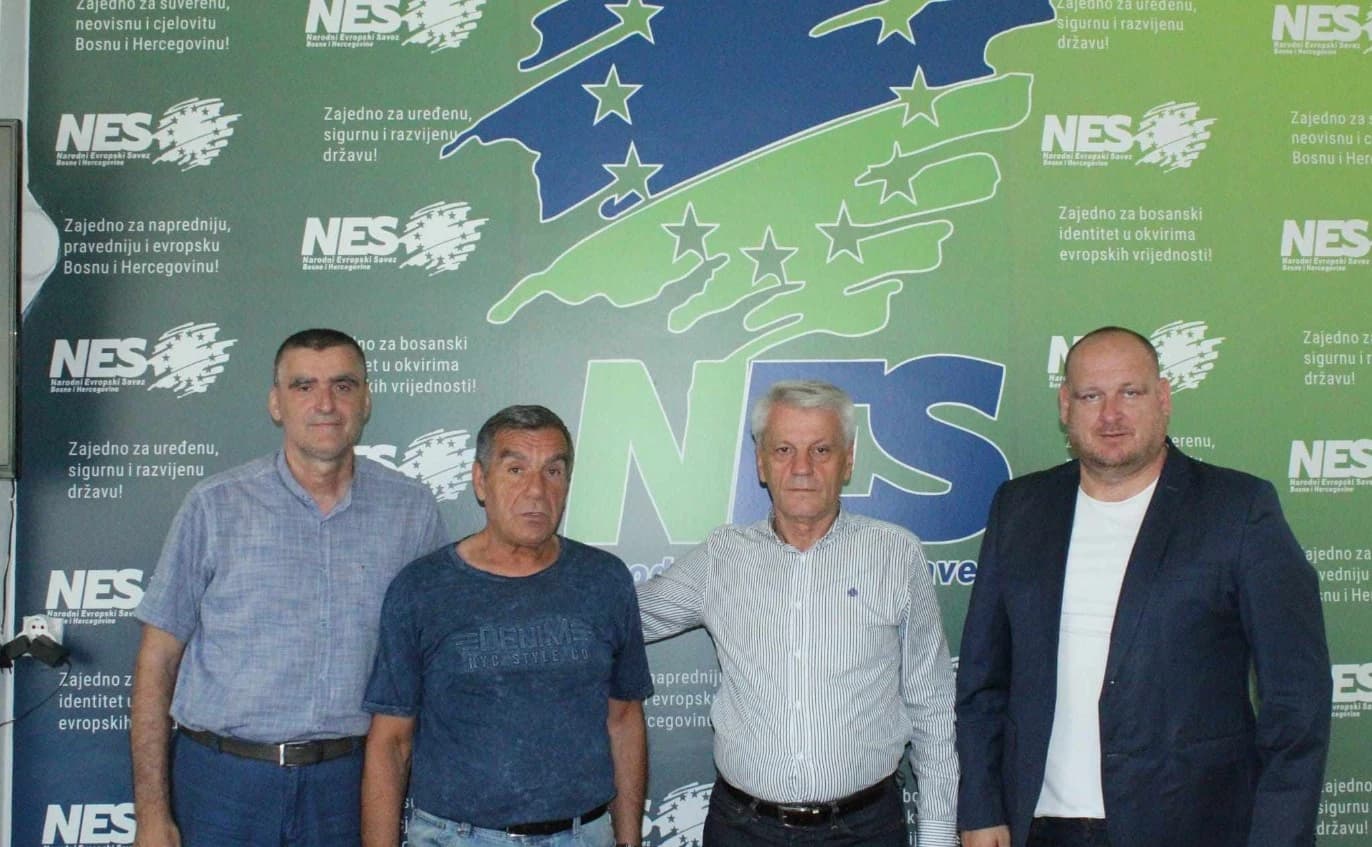 Sead Srna, Velija Katica, Enver Išerić i Dženan Muminović