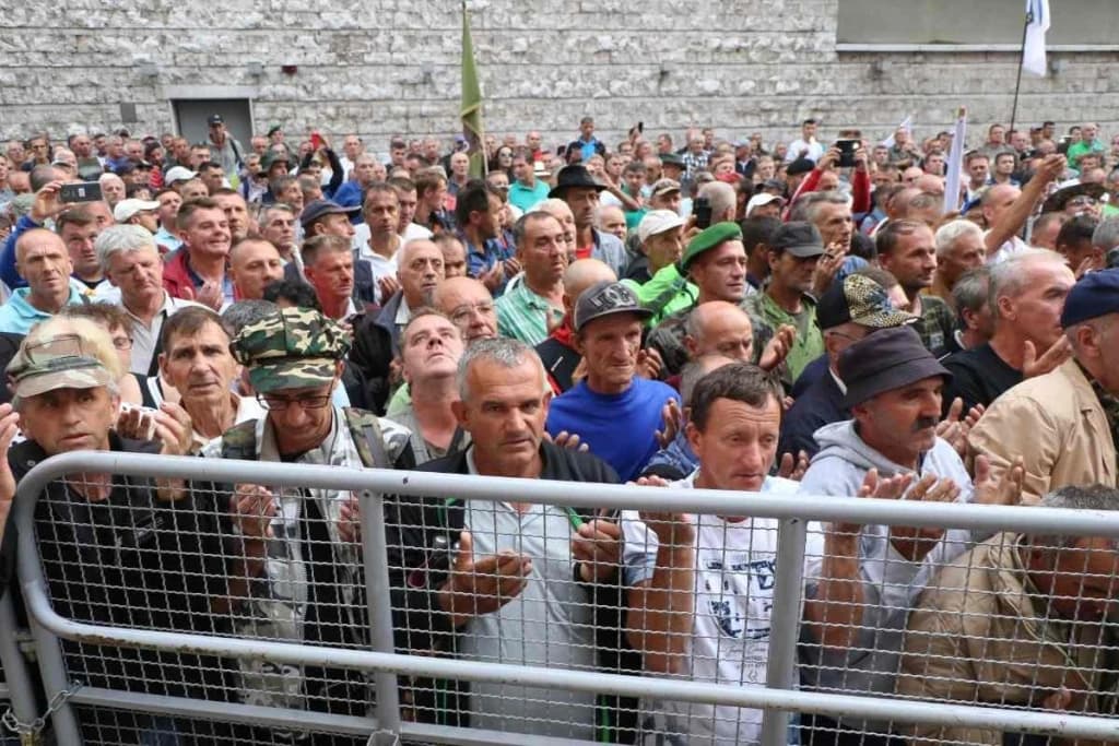 Borci, protesti 