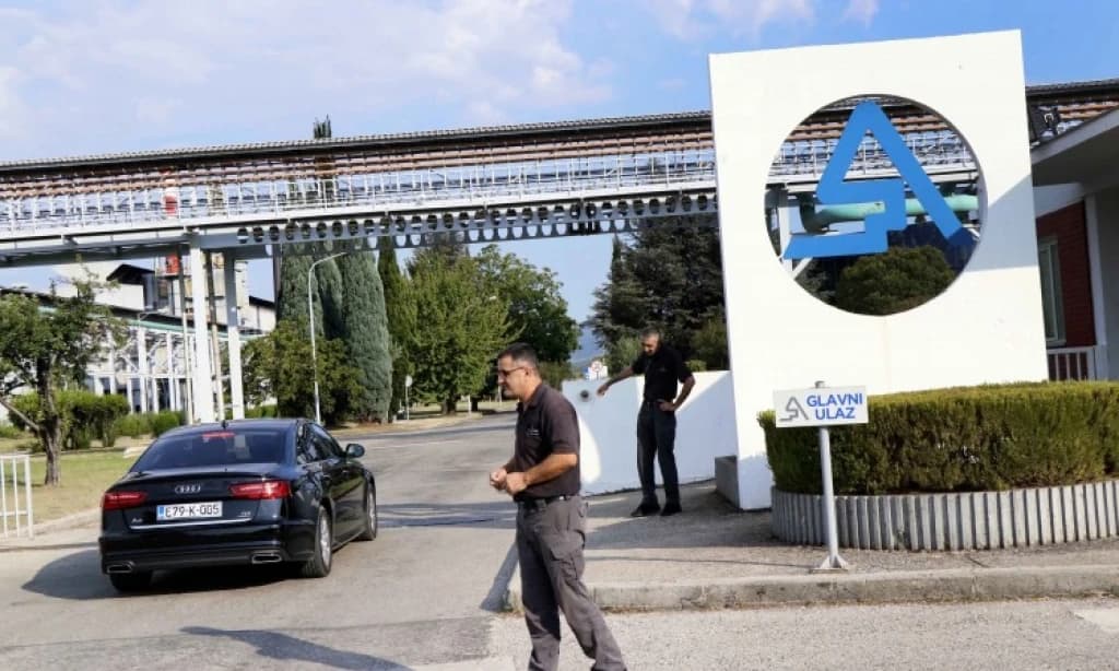 Ulaz u mostarski Aluminij