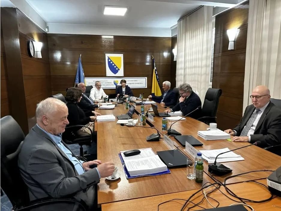 S jedne od sjednica CIK-a