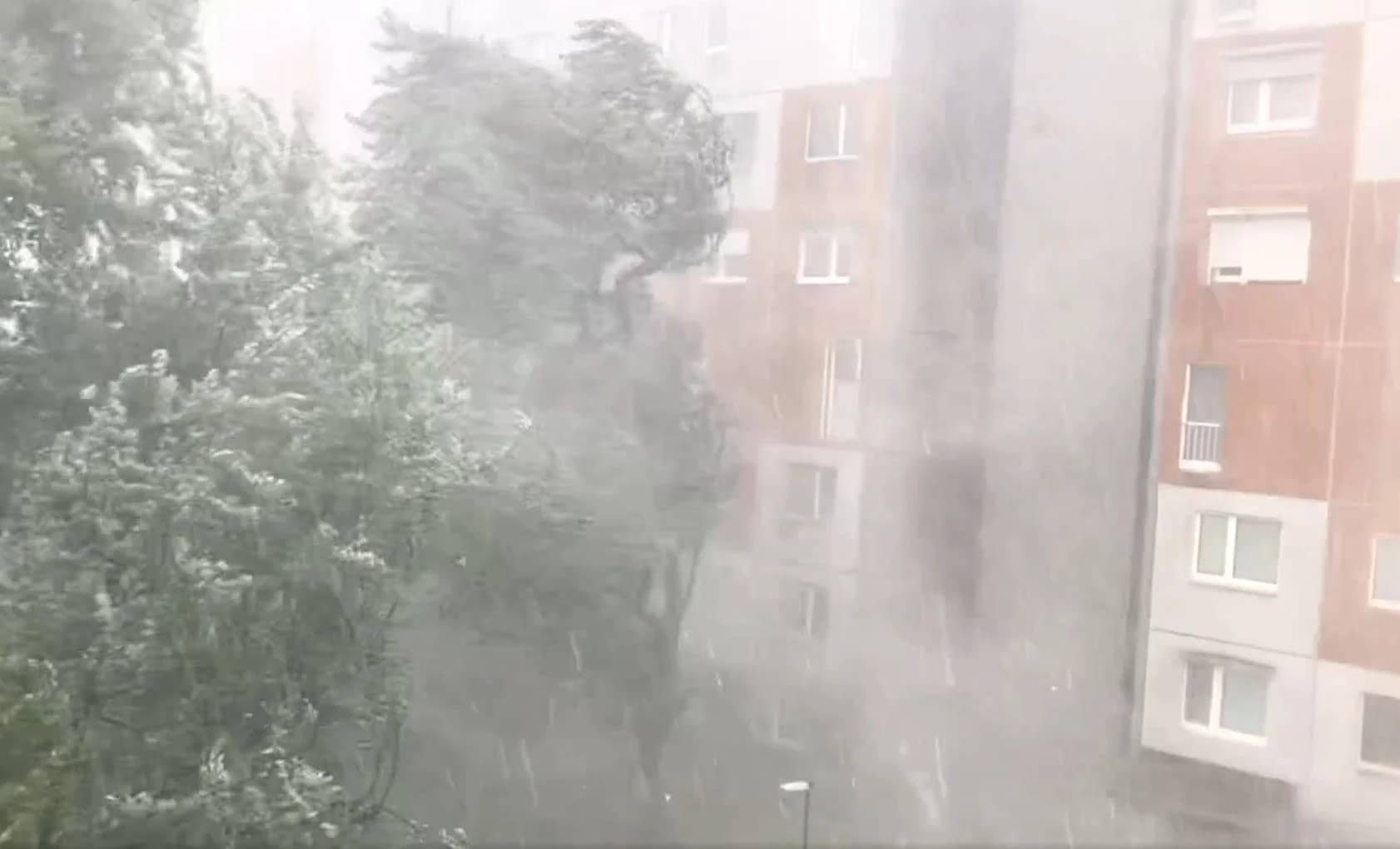 Nevrijeme u Ljubljani