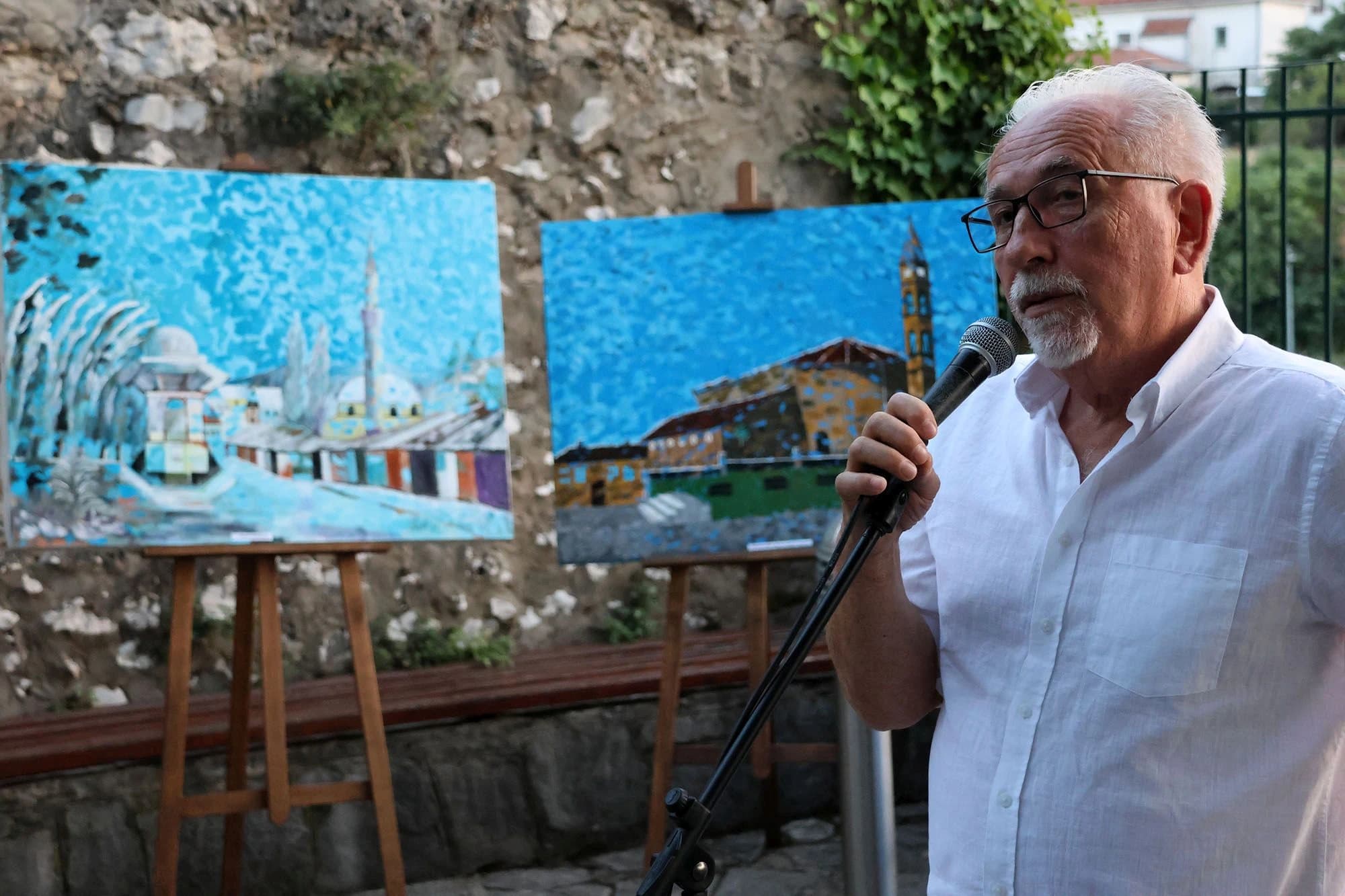 Autor izložbe Rešit Ismet