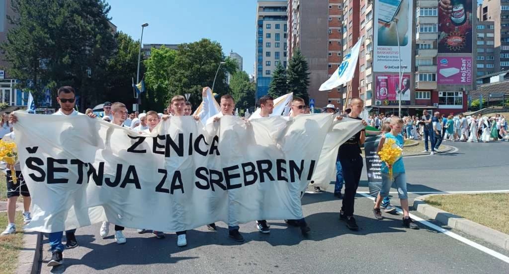 Zeničani uz Srebreničane