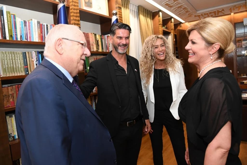 Izraelski predsjednik Reuven Rivlin i Kolinda Grabar-Kitarović