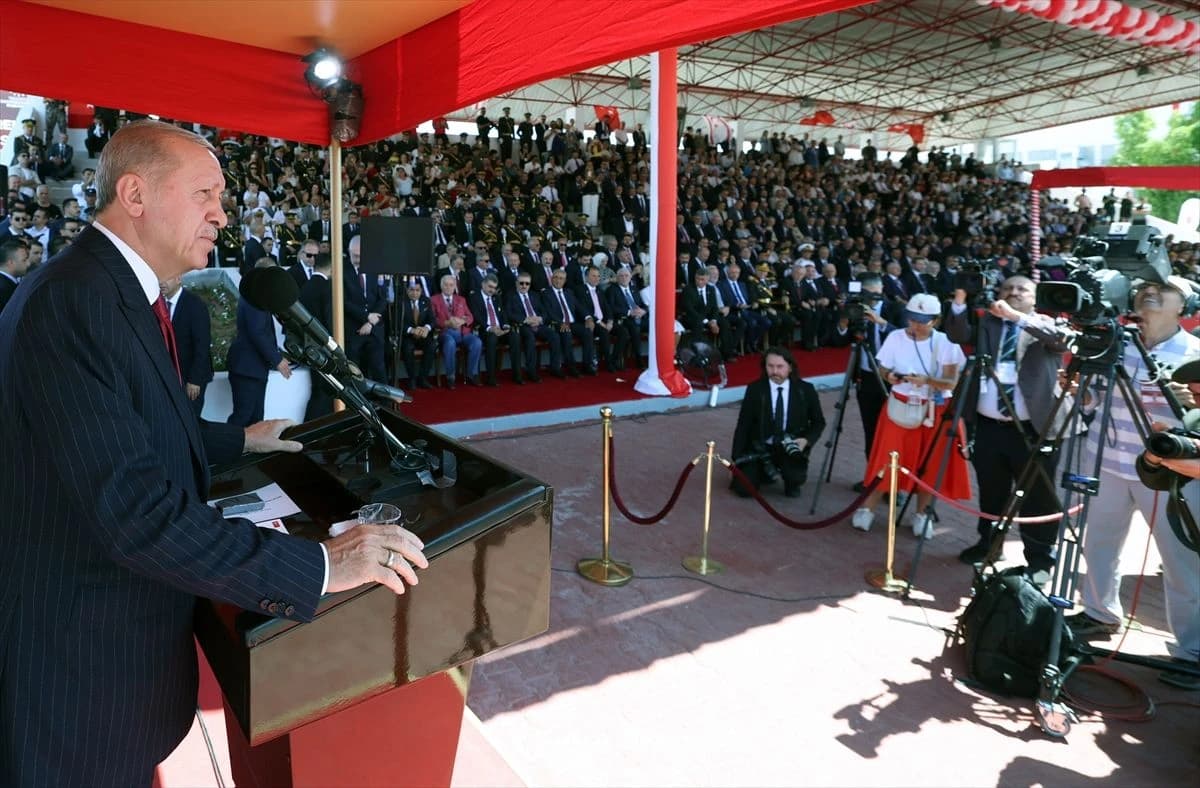 Recep Tayyip Erdogan tokom komemoracije