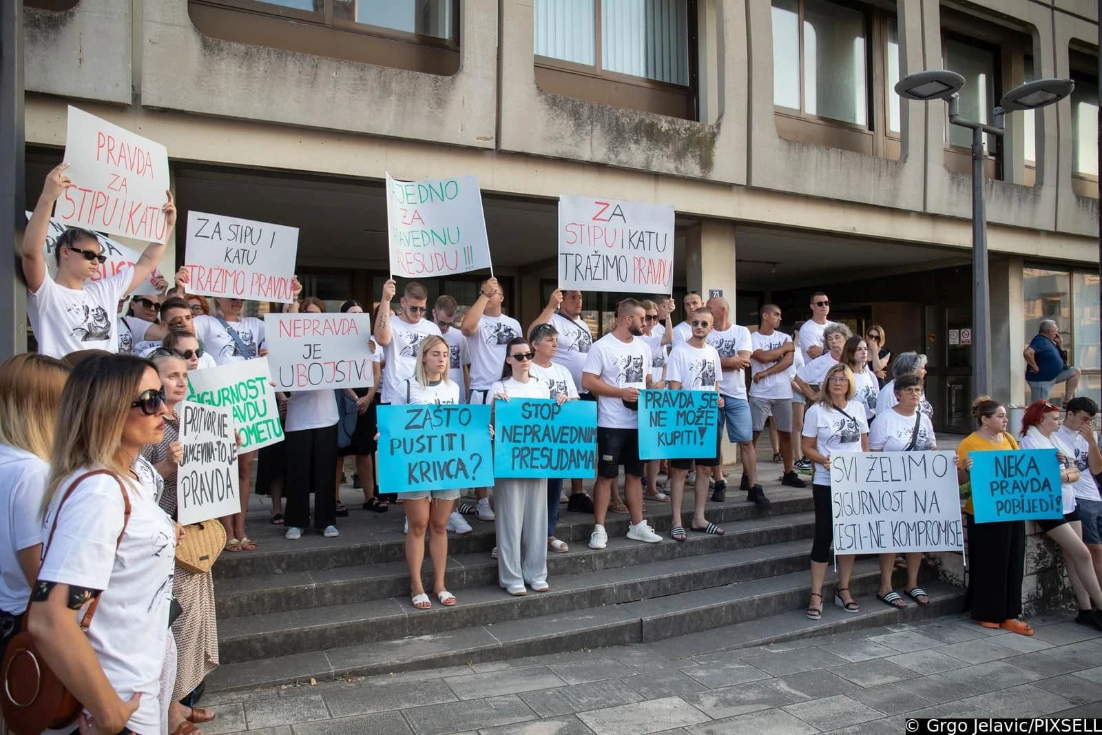 Protest u Dubrovniku