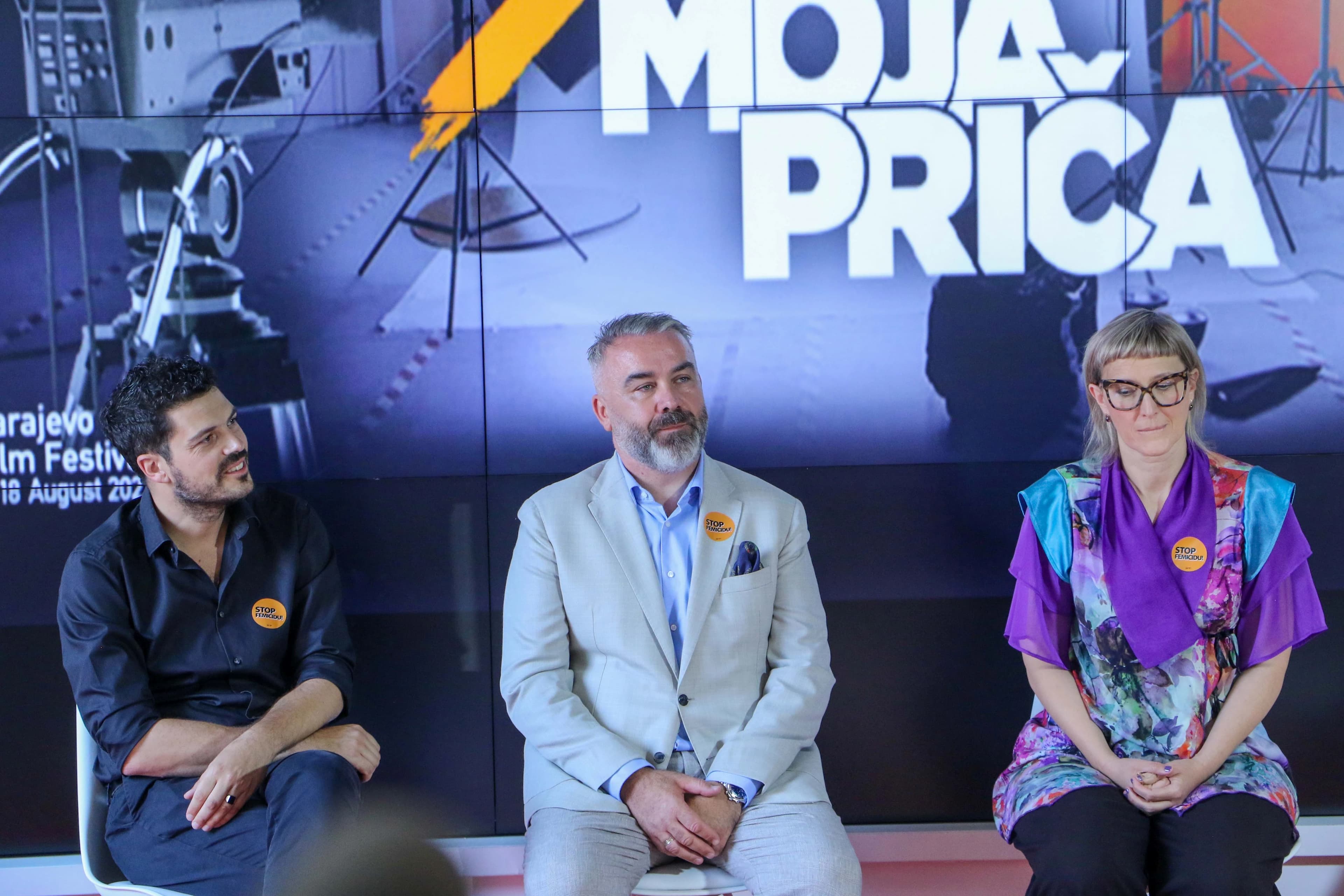 Bivši direktor BH Telecoma Sedin Kahriman sa filmskim radnicima