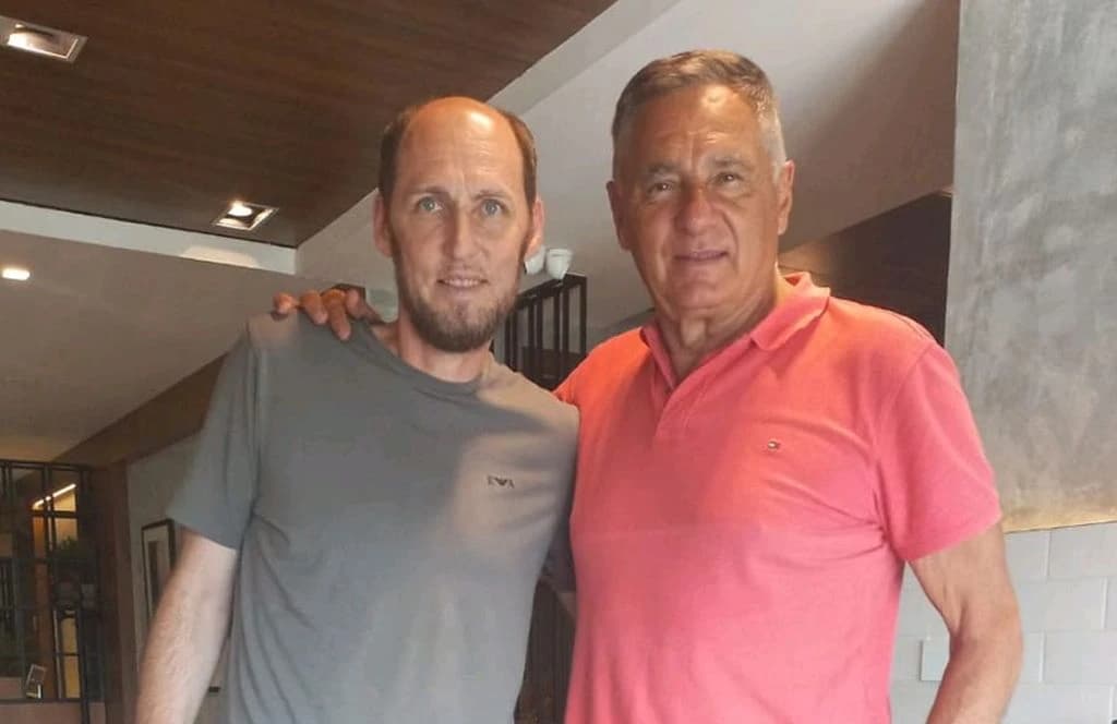 Bebić prije par dana u Sarajevu sa Elvirom Rahimićem