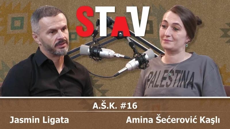 Jasmin Ligata i Amina Šećerović Kasli