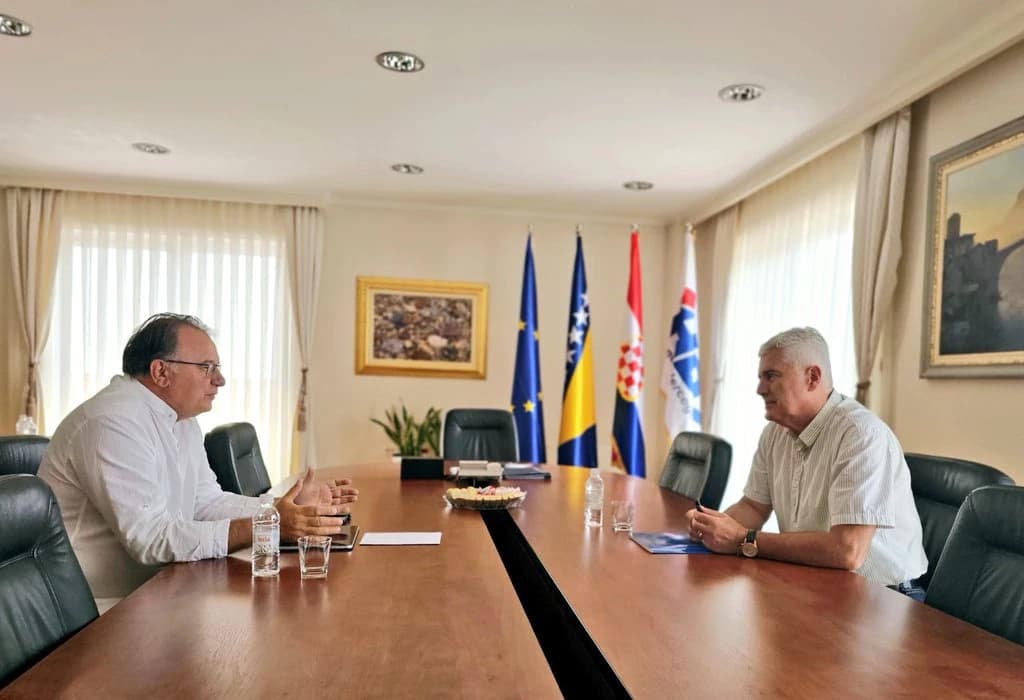 Nermin Nikšić i Dragan Čović