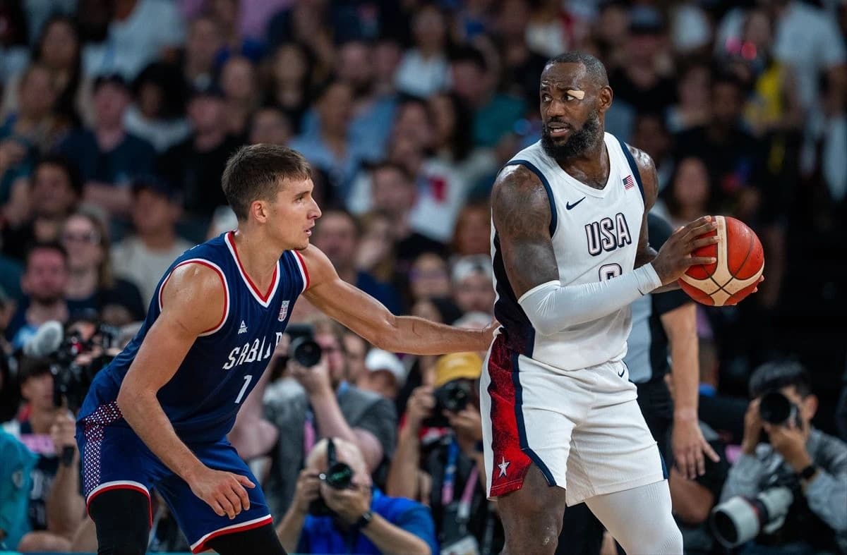 Bogdan Bogdanović i LeBron James