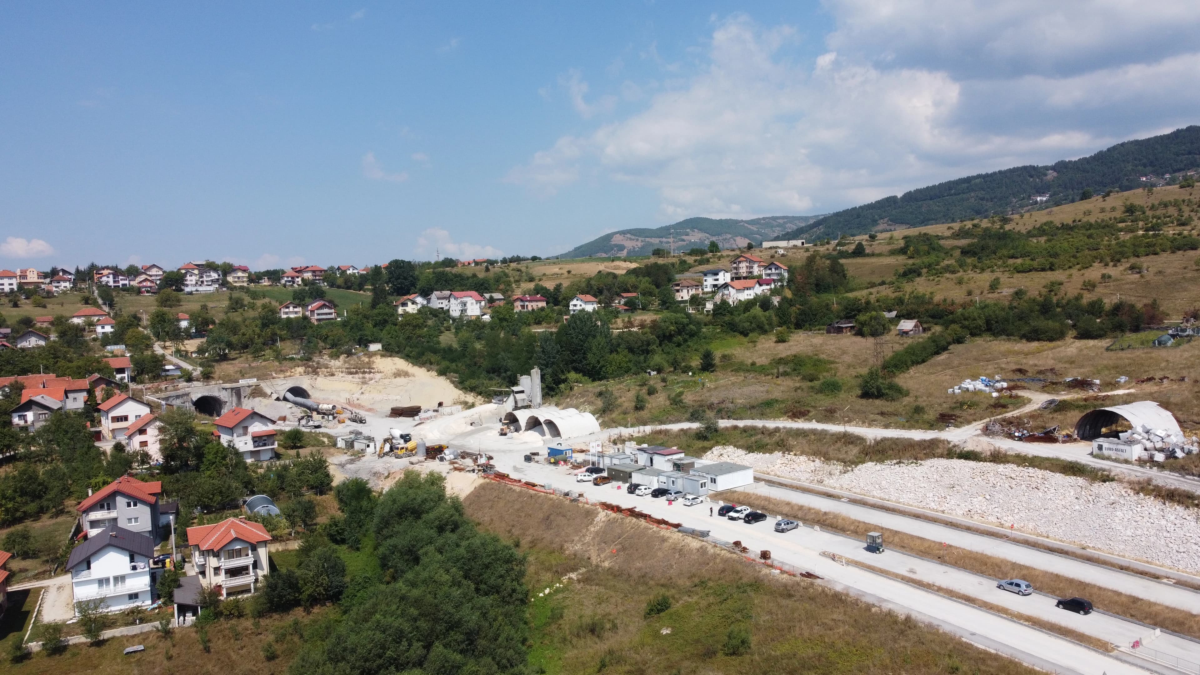 Radovi na tunelu Kobilja Glava