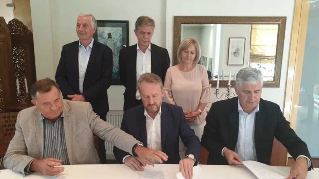 Sporazum, SDA, HDZ, SNSD