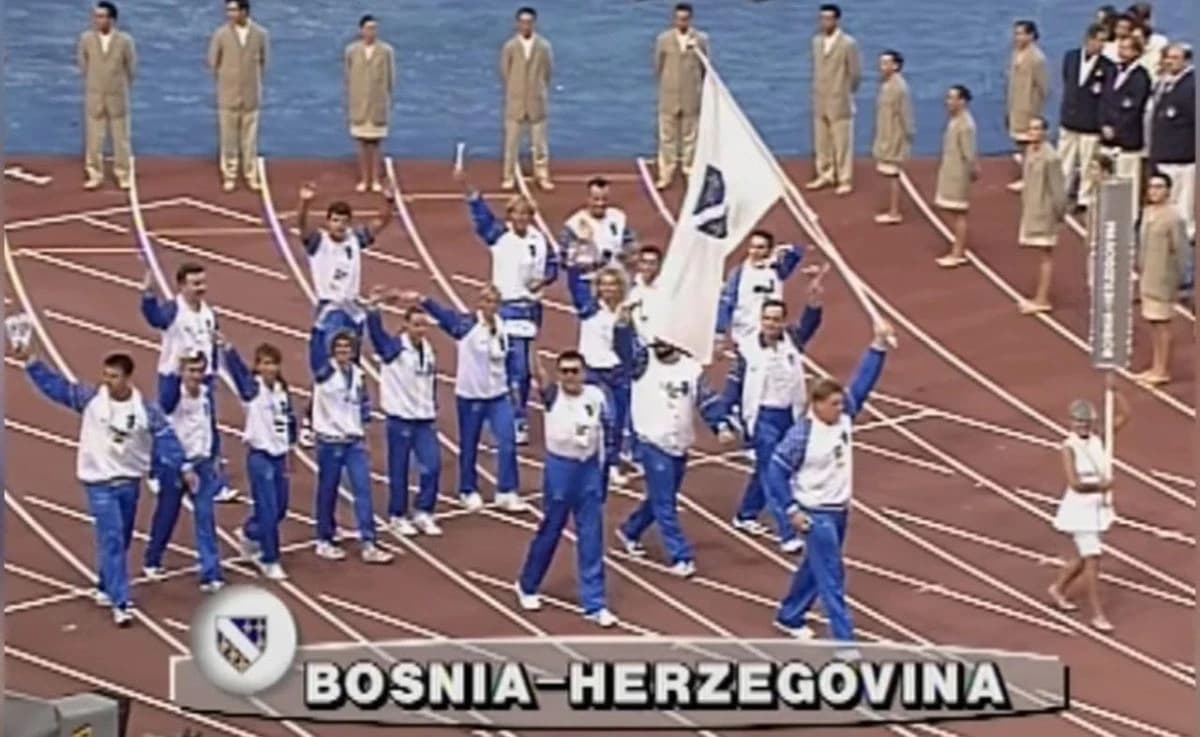 Đurić je bio dio delegacije BiH na OI u Barceloni