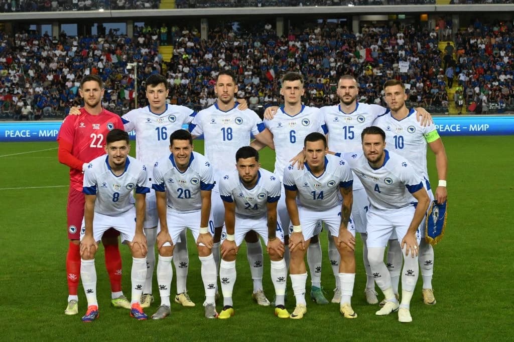 Tim koji je igrao protiv Italije