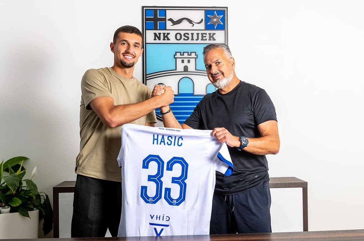 Emin Hasić predstavljen u Osijeku