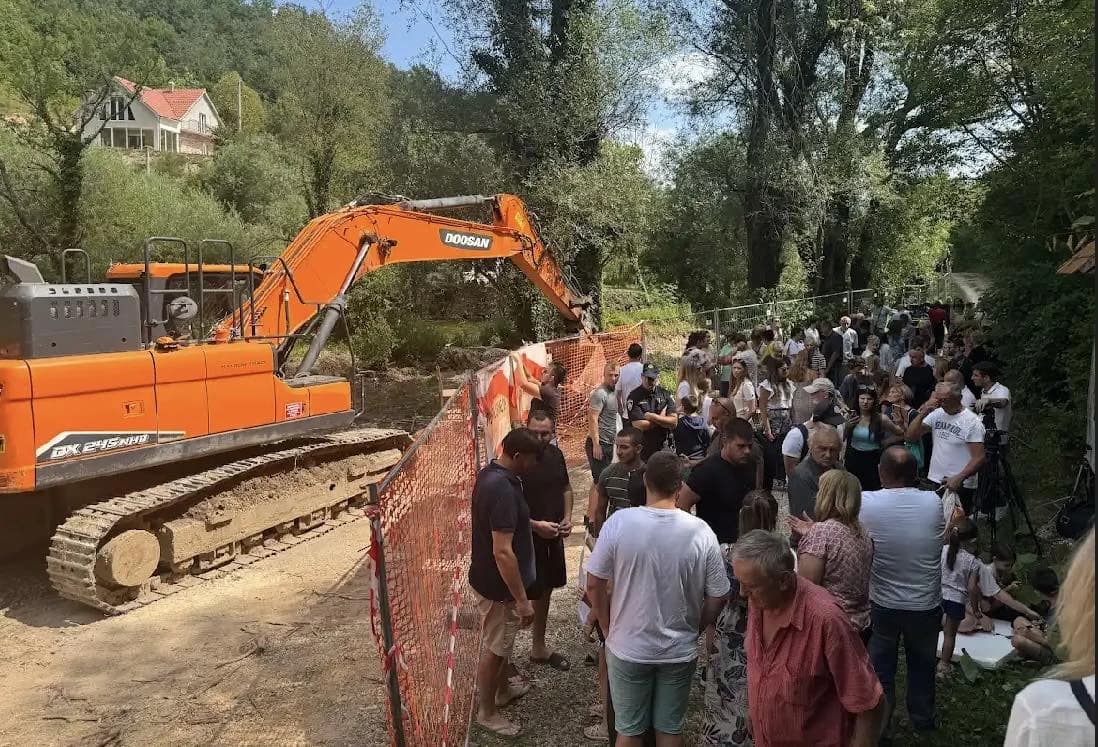 Šrotest na mjestu gradnje