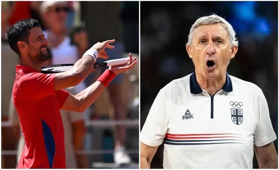Novak Đoković i Svetislav Pešić