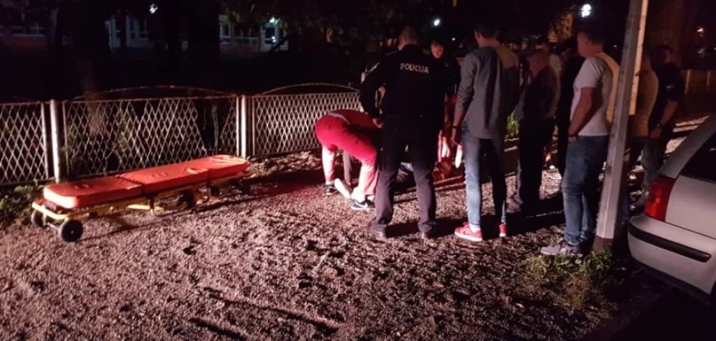 Povrijeđen migrant, Bihać 