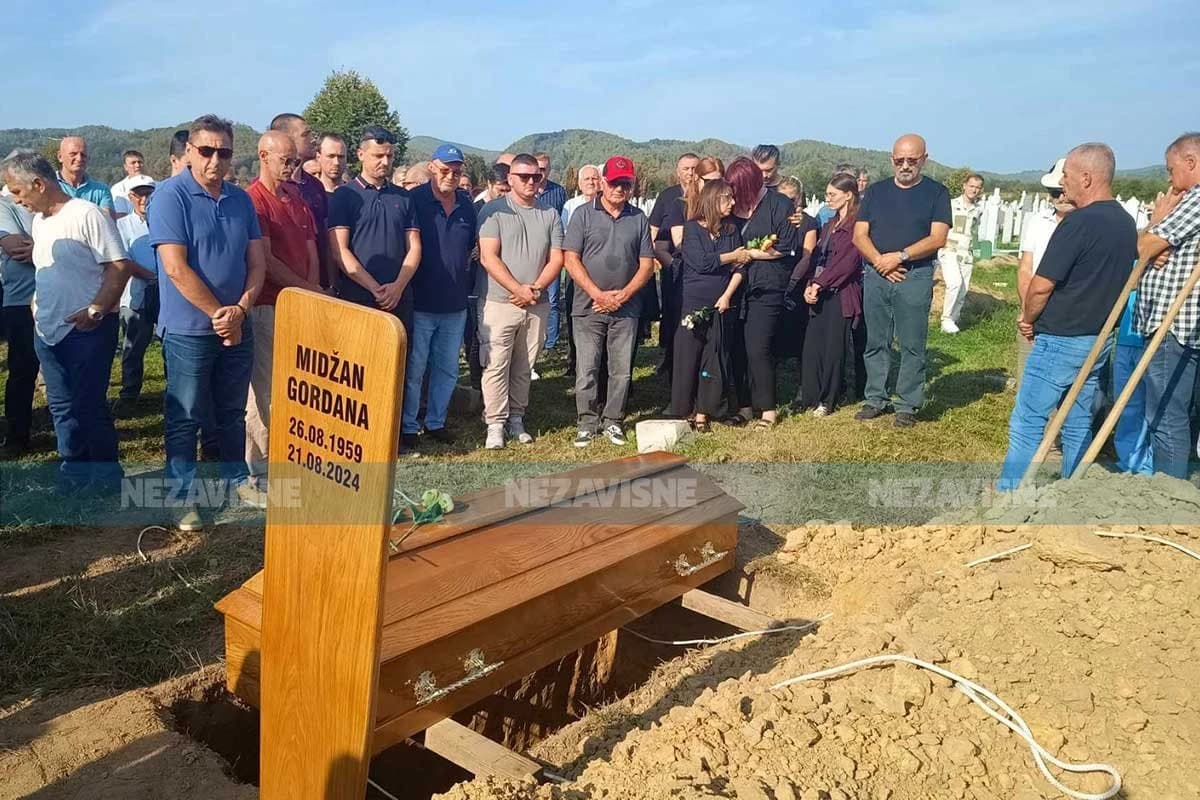 Sahrana Gordane Midžan